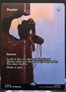 Ponder #13 Marvel's Spider-Man Borderless Regular Mythic - Picture 1 of 2