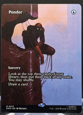 Ponder #13 Marvel's Spider-Man Borderless Regular Mythic - Image 1 of 2