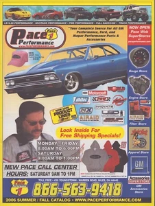 Pace Performance Catalog - Summer  2006 - 100 Pages - Picture 1 of 2