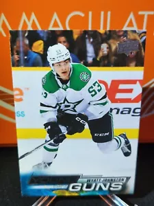 2022-23 Upper Deck Series 2 - Young Guns #459 Wyatt Johnston (RC) - Picture 1 of 2