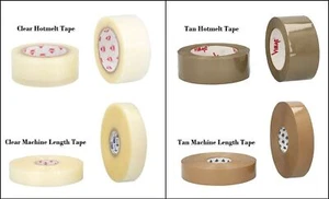 Hotmelt Packband Versand Verpackung Klebebänder Wählen Sie Ihre Mil, Größe, Farbe & Menge - Bild 1 von 7