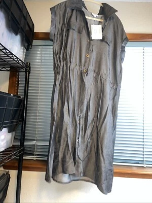 Nuevo con etiquetas Vestido Pequeño LuLaRoe Stacie Negro Denim Look Foto 1 de 4