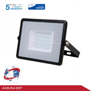 FARO FARETTO LED SMD V-TAC CHIP SAMSUNG PRO10/20/30/50/100W SLIM DA ESTERNO IP65 - Afbeelding 1 van 6