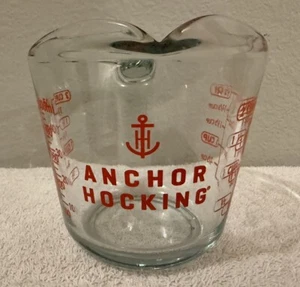 Anchor Hocking 2 Cup (16 Ounce Capacity) Clear Glass Measuring Cup - Picture 1 of 7