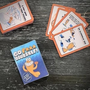 Go Fuc* Yourself! Gioco di Carte per Adulti Edgy Umoristico Gioco di Carte per Feste Gathe V8D6 - Foto 1 di 13