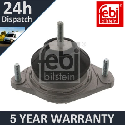 Se adapta a Audi 80 Cabriolet Coupe 1.6 1.9 TD TDi 2.0 Febi montaje del motor izquierdo #2 Foto 1 de 2