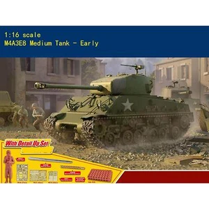 M4A3E8 Tank 1/16 Scale Early Plastic Static Armor Kit 61619 MiniHobby - Picture 1 of 1