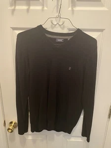 Izod Men’s Sweater Size L Pullover V Neck Long Sleeve Back To School - Picture 1 of 12