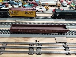 Leigh High Valley 68' Mill Gondola Car #34049 Horn Coupler 1:87 E&B Valley Rr - Picture 1 of 8