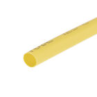 Heat Shrink Tubing 4mm Dia 7mm Flat Width 2:1 rate 10ft - Yellow