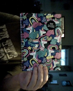 GIGGLES SNIGGLE UNICORN A5 NOTEBOOK  BIRTHDAY CHRISTMAS WRITING KIDS  - Picture 1 of 1