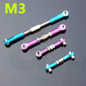 M3 RC Alu Spurstange Lenkgestänge Spannschloss Für 1/10 RC Auto Buggy Modell DIY - Bild 1 von 11