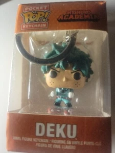 Funko My Hero Academia Pocket POP! Animation Deku Schlüsselanhänger selten gewölbt - Bild 1 von 6