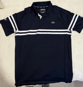 Lacoste Novak Djokovic Tennis Shirt Polo In Excellent Condition Size L - Picture 1 of 6