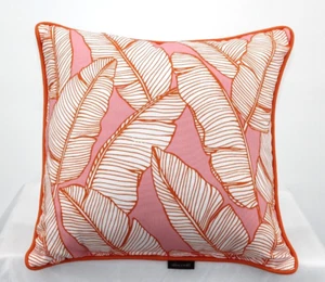 allen + roth Floral Herbo Peach Square Throw Pillow - Picture 1 of 3