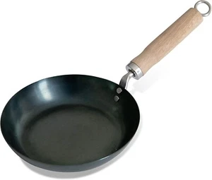 KYOTO KATSUGU Iron Pan Cookware 20cm Frying Pan Made in Japan NEW - Picture 1 of 7