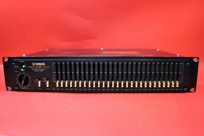 USED YAMAHA Q1027 Graphic Equalizer Model Q1027 Professional Series U718 190904 - Image 1 of 4
