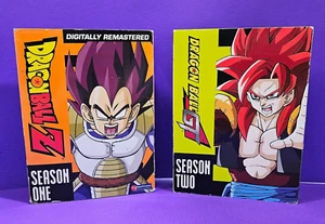Dragon Ball Z Season 1 One DVD and Dragon Ball GT Season 2 Two DVD Anime TV - Picture 1 of 8