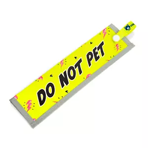 Do Not Pet | Hundeleinenhülle | wasserdicht | reflektierend - Bild 1 von 19