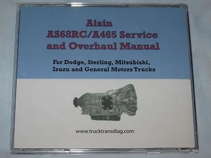 Aisin AS68RC/AS465 transmission service and rebuild manual   - Picture 1 of 4