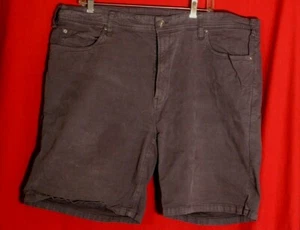 ORVIS 5 POCKET 1856 MEN'S JEAN SHORTS FLAT FRONT GRAY 40 X 8" TRUST YOUR FLY - Picture 1 of 8