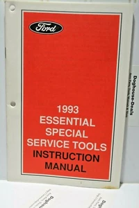 1993 Essential Special Service Tools Instruction Manual, Ford Rotunda - Picture 1 of 1