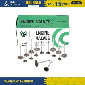Intake Exhaust Valves Fit 09-16 Chrysler 300 Aspen Dodge Charger Jeep Ram 5.7 - Picture 1 of 4