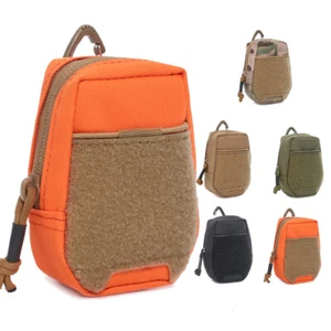 Tactical Molle EDC Pouch Nylon Belt Waist Bag Camping Hiking Organizer for Men - Picture 1 of 15
