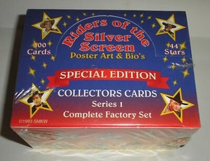 Riders of the Silver Screen *Poster Art & Bio's* Special Edition Factory Sealed