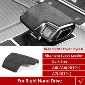 Für Audi A6 A6/A7 SQ8 RS6 RS7 Q8/S8 RHD Alcantara Schaltknauf Abdeckung 1 Stück - Bild 1 von 8