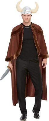 Smiffys 50723 Viking Costume, Men, Brown, One Size - Image 1 of 3