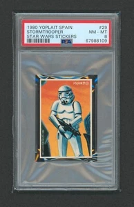 1980 Yoplait Star Wars Empire Strikes Back Stickers Stromtrooper #29 PSA 8 High - Picture 1 of 1