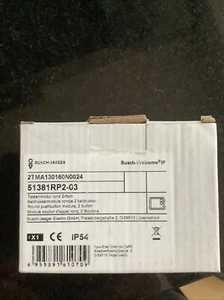 Busch-Jaeger Welcome 51381RP2-03 Tastenmodul rund 2-fach - Bild 1 von 2