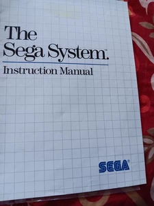 sega master system manual - Picture 1 of 3