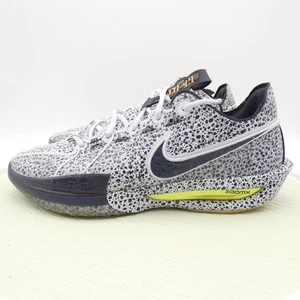 Nike Air Zoom GT Cut 3 FV3626-900 Mens 13 Basketball Shoes White Black Sneakers - Picture 1 of 9