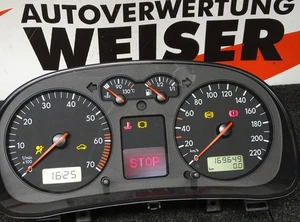 Tacho Kombiinstrument VW GOLF IV 1.4 16v Bj99 169.649km 1J0920820 110008959001 - Bild 1 von 11