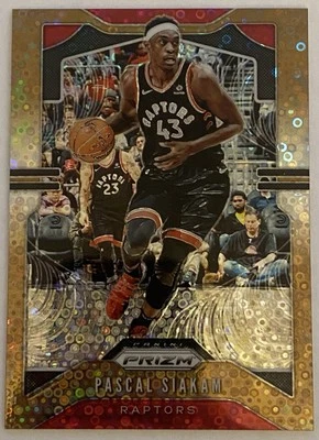 2019 Prizm Pascal Siakam Fast Break Bronze /20 #156 Toronto Raptors - Image 1 of 3