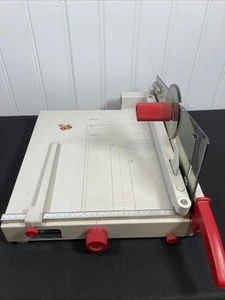 Ideal 1038 Cortador de Papel / Recortador Manual de Mesa Hecho en Alemania - Imagen 1 de 11