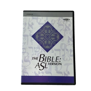 THE BIBLE: ASL Version By Deaf Missions 2 DVDs EXODUS Rare OOP - Imagen 1 de 4