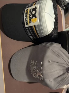 NEW - (2) 100 Years Of Caterpillar Anniversary Hats / 1925-2025 CATERPILLAR - Picture 1 of 14