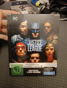 Justice League (4K Ultra HD+ Blu-ray Digi/Mediabook) NEU! OVP! - Bild 1 von 4