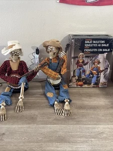 Animierte Duell Banjo Skelette Halloween getestet funktioniert super mit Box #1486918 - Bild 1 von 17