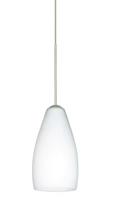 Besa Lighting 1XT-719807-LED-SN Karli Pendant Satin Nickel - Image 1 of 3