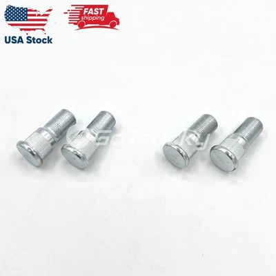 4x Perno de rueda delantero 2 derecho + 2 izquierdo para ISUZU NPR NQR NPR-HD NR 98-25 Foto 1 de 4