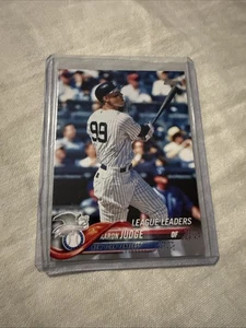 2018 Topps - League Leaders Aaron Judge #193 - Bild 1 von 2