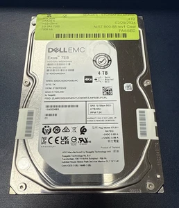 Disque dur d'entreprise Dell EMC Exos 7E8 4 To SAS HDD 2HZ232-037 ST4000NM024A - Photo 1/3