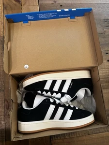 Adidas Herren Größe 4 Campus 00s Schuhe schwarz/weiß HQ8708 - Bild 1 von 7