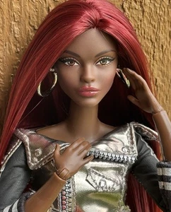 Barbie Basic Model 03 2025 ~Doll Reroot Burgundy Red Hair - Picture 1 of 4