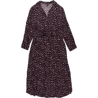 Isabella Oliver Purple Maternity Patterned Dress - image 1 of 4
