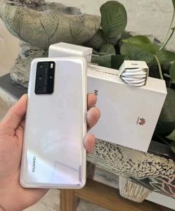 HUAWEI 6.58in P40 PRO 5G 128GB ROM 8GB RAM Harmony Unlocked White No Box - Picture 1 of 3